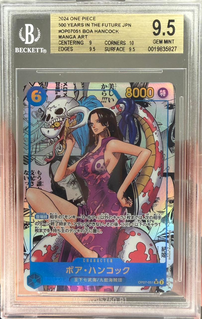 Boa Hancock BGS 9.5 (OP07-051) (V.3) (Japanese)