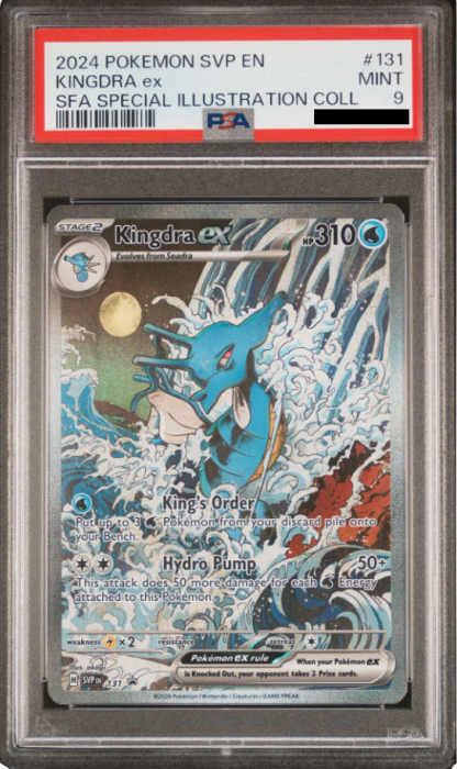 Kingdra ex PSA 9 (SVP 131) (Pokemon)