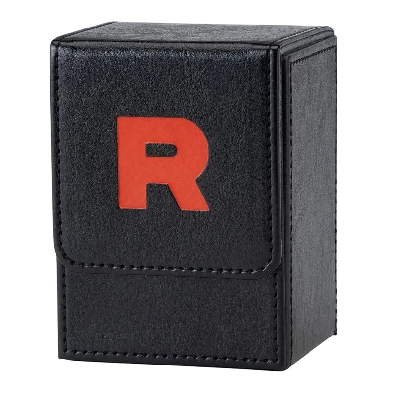 Original Team Rocket Flip Deck Leather Case